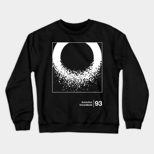 Autechre / Minimal Graphic Artwork Design Crewneck Sweatshirt